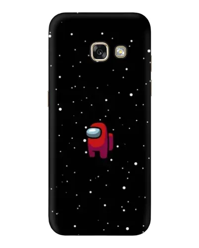 Чохол для Samsung Galaxy A3 2017 (A320, A320F) з картинкою «Червоний Among Us»