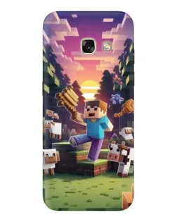 Чохол для Samsung Galaxy A3 2017 (A320, A320F) з картинкою «Стів на фермі» Чохол для Samsung Galaxy A3 2017 (A320, A320F) з картинкою «Стів на фермі»