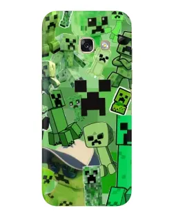 Чохол для Samsung Galaxy A3 2017 (A320, A320F) з картинкою «Кріпери Minecraft» Чохол для Samsung Galaxy A3 2017 (A320, A320F) з картинкою «Кріпери Minecraft»