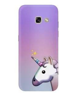 Чехол для Samsung Galaxy A3 2017 (A320, A320F) с картинкой «Единорог градиент»