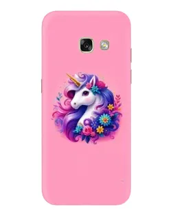 Чехол для Samsung Galaxy A3 2017 (A320, A320F) с картинкой «Сказочный единорог»