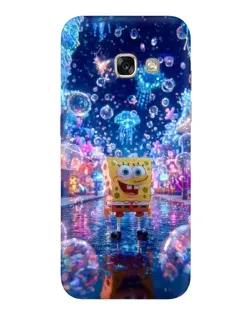 Чехол для Samsung Galaxy A3 2017 (A320, A320F) с картинкой «Неоновый океан»
