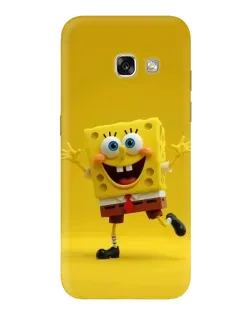 Чехол для Samsung Galaxy A3 2017 (A320, A320F) с картинкой «Позитивный Губка Боб»