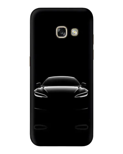 Чохол для Samsung Galaxy A3 2017 (A320, A320F) з картинкою «Силует Tesla Night»