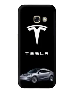 Чохол для Samsung Galaxy A3 2017 (A320, A320F) з картинкою «Tesla Model Y»