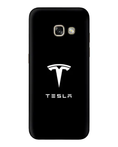 Чохол для Samsung Galaxy A3 2017 (A320, A320F) з картинкою «Tesla White Logo»