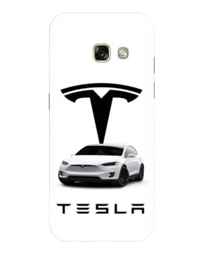 Чохол для Samsung Galaxy A3 2017 (A320, A320F) з картинкою «Tesla White Style»
