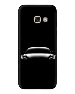 Чохол для Samsung Galaxy A3 2017 (A320, A320F) з картинкою «Фари Tesla Night»