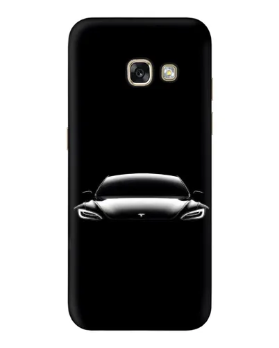 Чохол для Samsung Galaxy A3 2017 (A320, A320F) з картинкою «Фари Tesla Night»