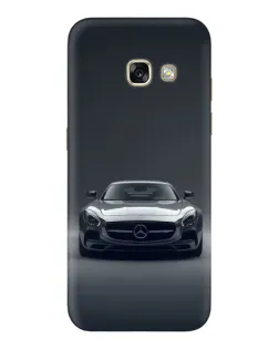 Чехол для Samsung Galaxy A3 2017 (A320, A320F) с картинкой «Mercedes на черном»