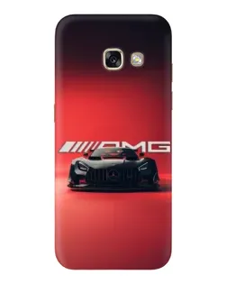 Чохол для Samsung Galaxy A3 2017 (A320, A320F) з картинкою «Mercedes AMG — червона лінія»