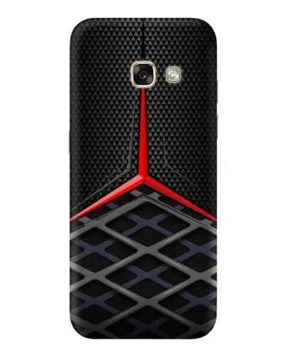 Чохол для Samsung Galaxy A3 2017 (A320, A320F) з картинкою «Mercedes Carbon Grid»