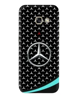 Чохол для Samsung Galaxy A3 2017 (A320, A320F) з картинкою «Mercedes — бірюзовий акцент»