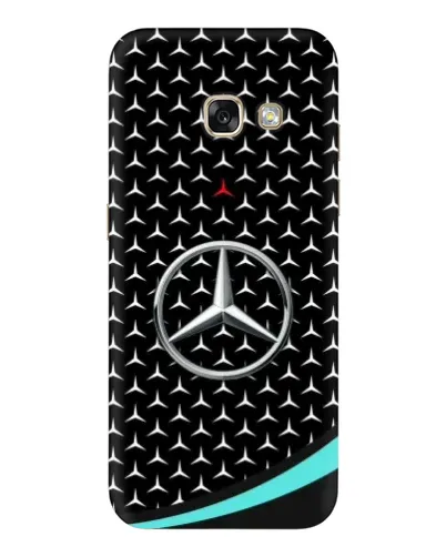 Чохол для Samsung Galaxy A3 2017 (A320, A320F) з картинкою «Mercedes — бірюзовий акцент»