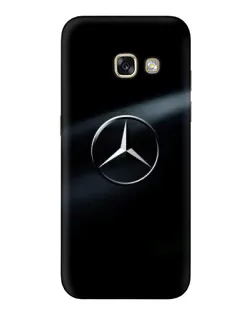 Чохол для Samsung Galaxy A3 2017 (A320, A320F) з картинкою «Mercedes на металі»