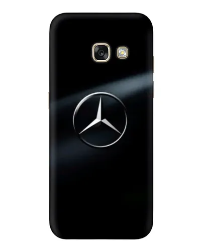 Чохол для Samsung Galaxy A3 2017 (A320, A320F) з картинкою «Mercedes на металі»