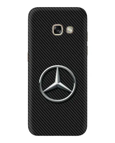 Чохол для Samsung Galaxy A3 2017 (A320, A320F) з картинкою «Карбоновий Mercedes стиль»