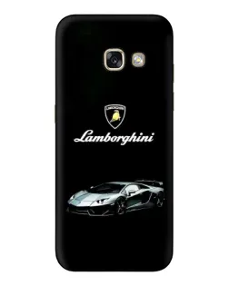 Чохол для Samsung Galaxy A3 2017 (A320, A320F) з картинкою «Логотип Lamborghini класика»