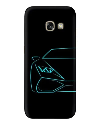 Чохол для Samsung Galaxy A3 2017 (A320, A320F) з картинкою «Блакитний силует Lamborghini» Чохол для Samsung Galaxy A3 2017 (A320, A320F) з картинкою «Блакитний силует Lamborghini»
