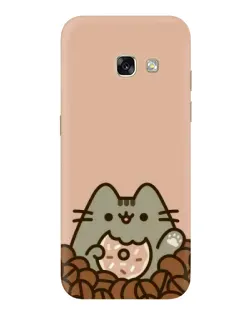 Чохол для Samsung Galaxy A3 2017 (A320, A320F) з картинкою «Кавовий Пушин»