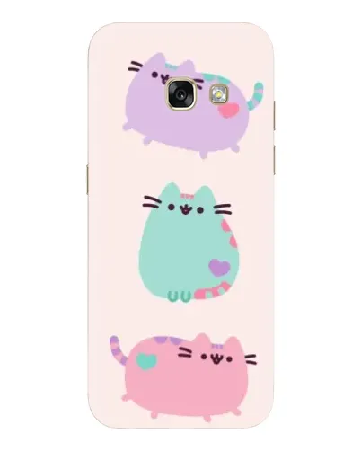 Чохол для Samsung Galaxy A3 2017 (A320, A320F) з картинкою «Pusheen тріо» Чохол для Samsung Galaxy A3 2017 (A320, A320F) з картинкою «Pusheen тріо»