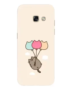 Чохол для Samsung Galaxy A3 2017 (A320, A320F) з картинкою «Пушин на кульках»