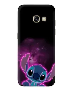 Чехол для Samsung Galaxy A3 2017 (A320, A320F) с картинкой «Неоновый Stitch»