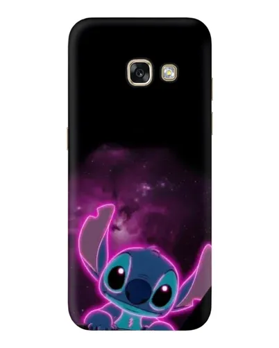 Чехол для Samsung Galaxy A3 2017 (A320, A320F) с картинкой «Неоновый Stitch»