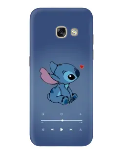 Чехол для Samsung Galaxy A3 2017 (A320, A320F) с картинкой «Музыкальный Stitch»