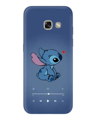 Чехол для Samsung Galaxy A3 2017 (A320, A320F) с картинкой «Музыкальный Stitch»