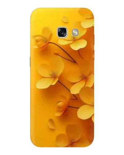 Чохол для Samsung Galaxy A3 2017 (A320, A320F) з картинкою «Золоті пелюстки»