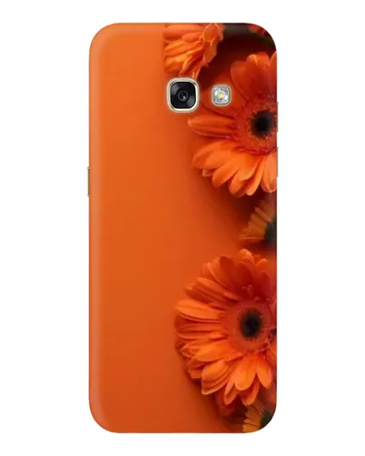 Чохол для Samsung Galaxy A3 2017 (A320, A320F) з картинкою «Помаранчеві гербери»