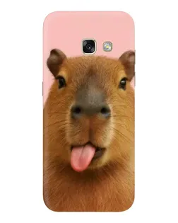 Чохол для Samsung Galaxy A3 2017 (A320, A320F) з картинкою «Капібара з язиком» Чохол для Samsung Galaxy A3 2017 (A320, A320F) з картинкою «Капібара з язиком»