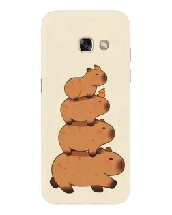 Чохол для Samsung Galaxy A3 2017 (A320, A320F) з картинкою «Вежа з капібар» Чохол для Samsung Galaxy A3 2017 (A320, A320F) з картинкою «Вежа з капібар»