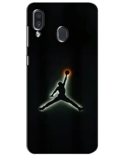 Чехол для Samsung Galaxy A30 2019 (A305F) с картинкой «Jordan Gradient Logo»
