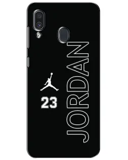 Чехол для Samsung Galaxy A30 2019 (A305F) с картинкой «Jordan Vertical»