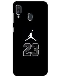 Чехол для Samsung Galaxy A30 2019 (A305F) с картинкой «Jordan Flight 23»