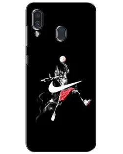 Чехол для Samsung Galaxy A30 2019 (A305F) с картинкой «Jordan Jumpman»