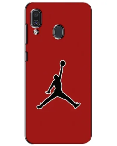 Чехол для Samsung Galaxy A30 2019 (A305F) с картинкой «Jordan Red Back»