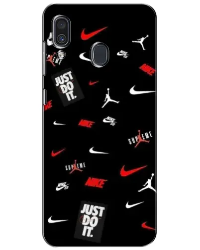 Чехол для Samsung Galaxy A30 2019 (A305F) с картинкой «Nike Mix Pattern»