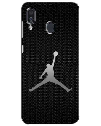 Чехол для Samsung Galaxy A30 2019 (A305F) с картинкой «Jordan Dark Carbon»