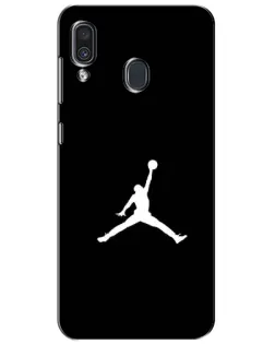 Чехол для Samsung Galaxy A30 2019 (A305F) с картинкой «Jordan Silhouette»