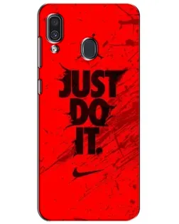 Чехол для Samsung Galaxy A30 2019 (A305F) с картинкой «Nike Just Do It»
