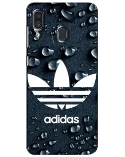 Чехол для Samsung Galaxy A30 2019 (A305F) с картинкой «Adidas Trefoil Blue»