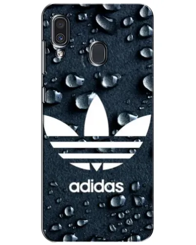 Чехол для Samsung Galaxy A30 2019 (A305F) с картинкой «Adidas Trefoil Blue»