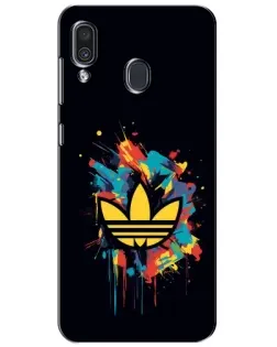 Чехол для Samsung Galaxy A30 2019 (A305F) с картинкой «Adidas Splash»