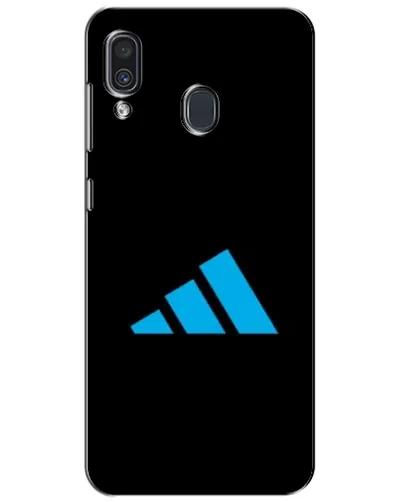 Чехол для Samsung Galaxy A30 2019 (A305F) с картинкой «Adidas Cyan Logo»