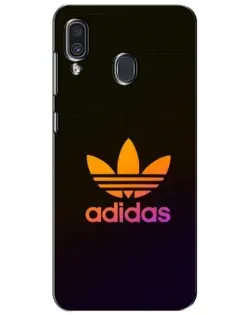 Чехол для Samsung Galaxy A30 2019 (A305F) с картинкой «Градиент Adidas»