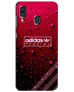Чехол для Samsung Galaxy A30 2019 (A305F) с картинкой «Adidas Gold Marble»