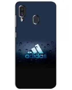 Чехол для Samsung Galaxy A30 2019 (A305F) с картинкой «Adidas Water Drops»